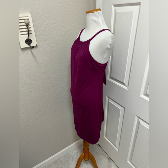 Athleta Kokomo Swim Dress Women's Size S Halter Built In Bra Beach - Picture 5 of 10